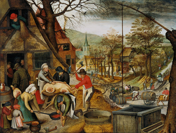 Allegory of Autumn (panel) from Pieter Brueghel the Younger
