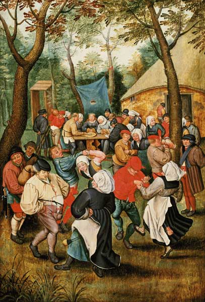 The Wedding Feast from Pieter Brueghel the Younger