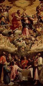 Mariae Ascension Day. 1620th former high altarpiece in the Frauenkirche Munich