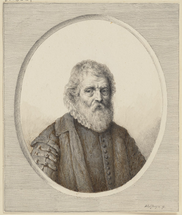 Brustbild eines alten bärtigen Mannes from Pieter Holsteyn d. J.