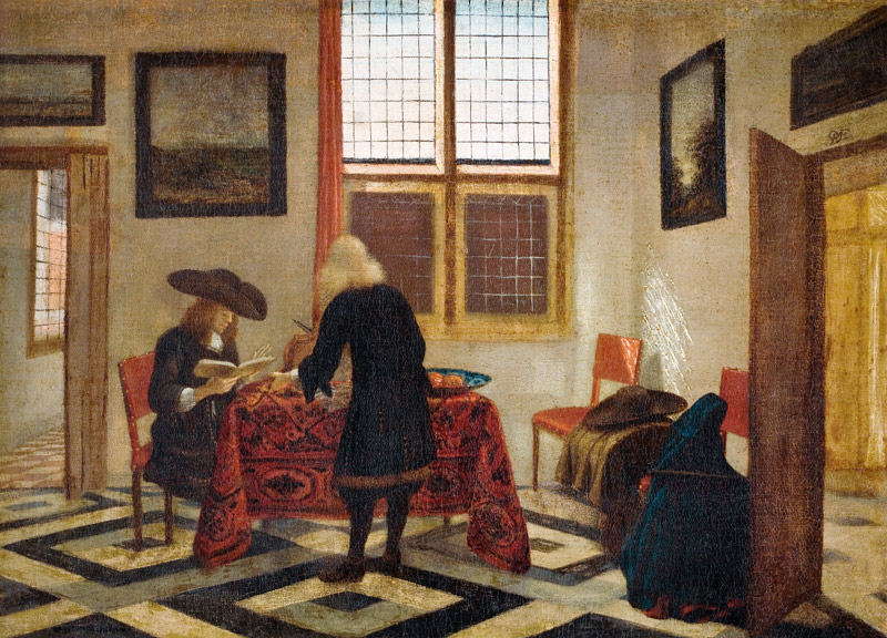 Interior Scene from Pieter Janssens