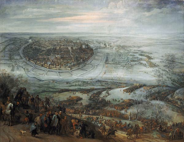 The relief of the city of free mountain from Pieter Snayers