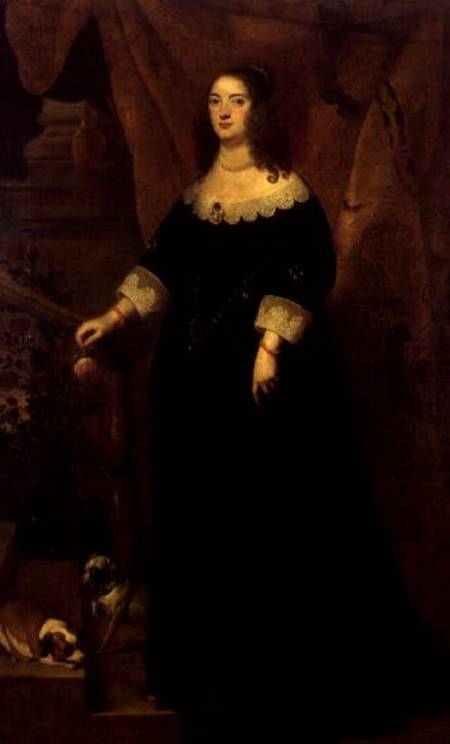 Portrait of the Princess of Orange from Pieter van der Plas or Plaas
