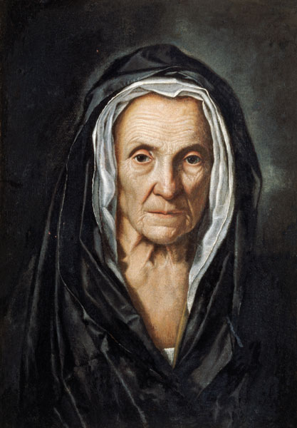 Portrait of an old woman from Pietro Bellotti