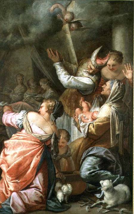 The Birth of St. John the Baptist from Pietro Liberi