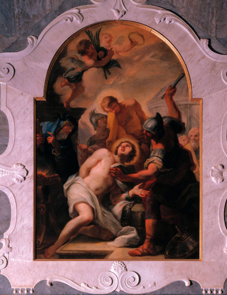 P.Liberi / Martyrdom of a Saint / Ptg. from Pietro Liberi