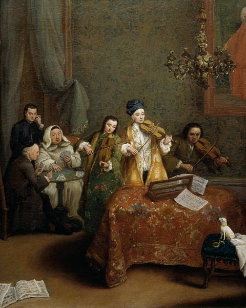 The Concert from Pietro Longhi