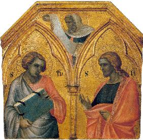 Saint Thomas and Saint James the Less (Predella panel)