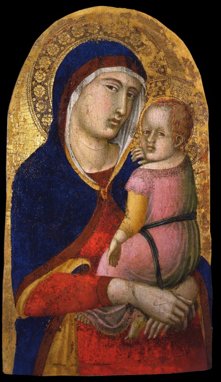 Madonna with Child from Pietro Lorenzetti