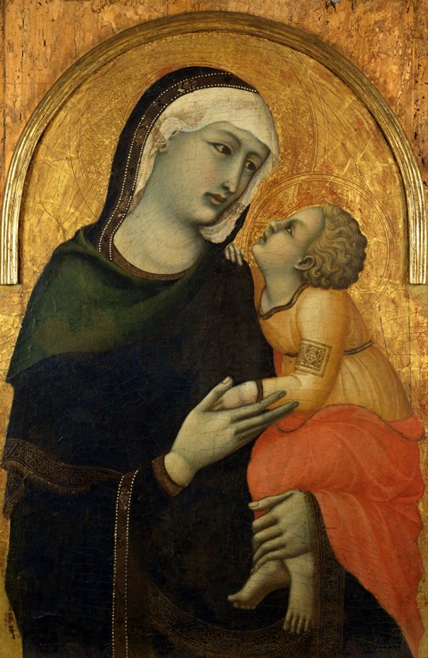 Madonna with Child from Pietro Lorenzetti