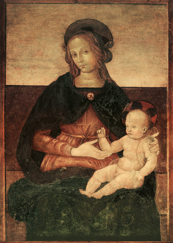 Pinturicchio, Maria mit Kind from Pinturicchio