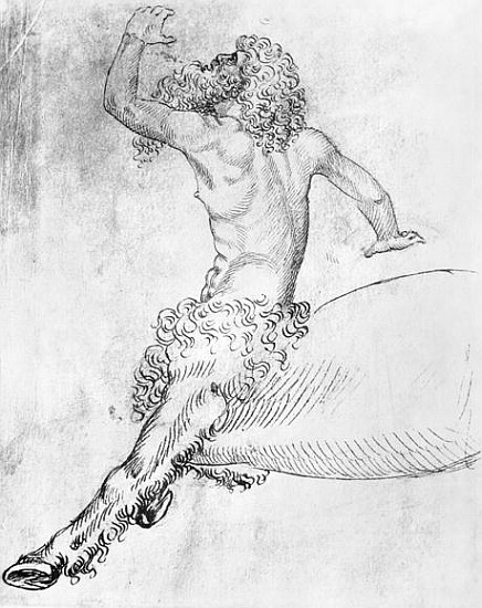 Centaur, from the The Vallardi Album from Pisanello