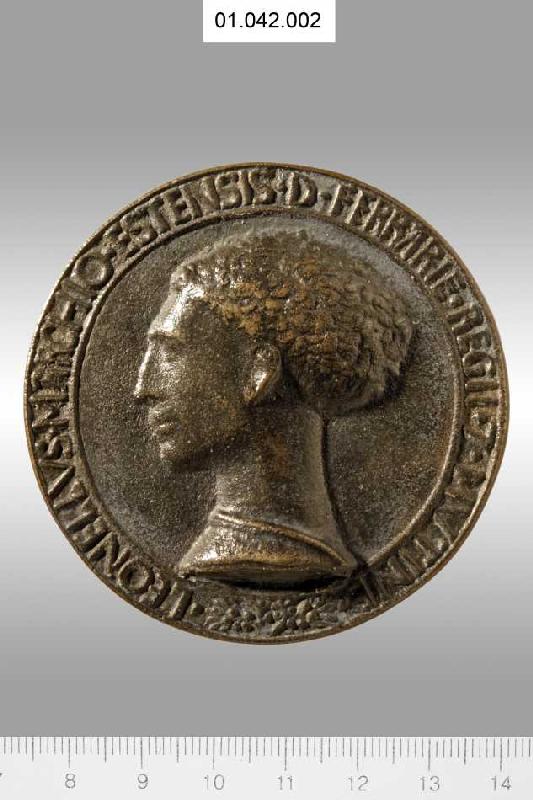 Medaille auf Markgraf Leonello d'Este from Pisanello