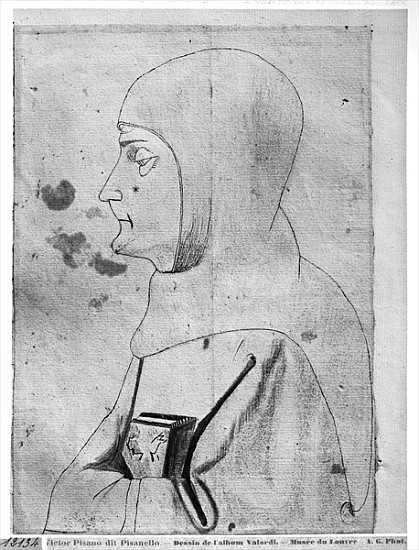 Monk, from the The Vallardi Album from Pisanello