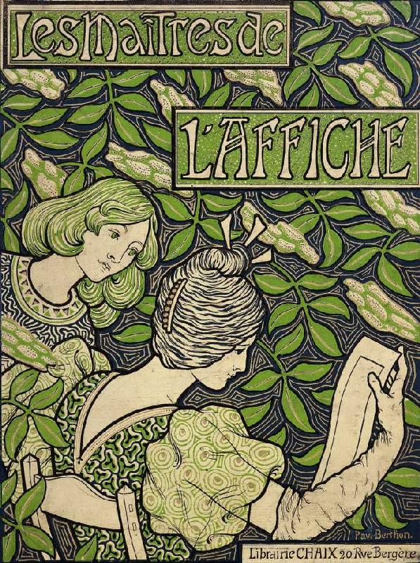 Titelblatt von 'Les Maîtres de l'Affiche', Band I-V from Advertising art