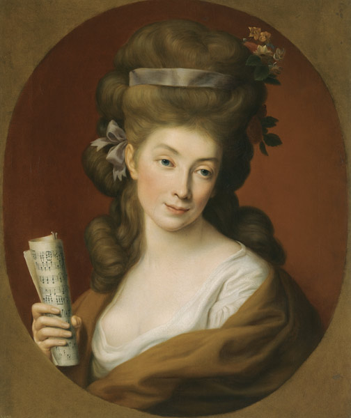 Portrait of Princess Izabela Elzbieta Potocka, née Lubomirska (1736-1816) from Pompeo Girolamo Batoni