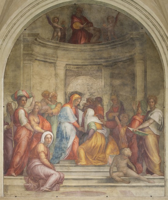 The Visitation from Jacopo Pontormo,Jacopo Carucci da