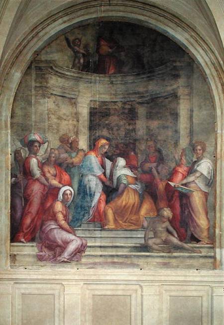 The Visitation, from the cloister from Jacopo Pontormo,Jacopo Carucci da