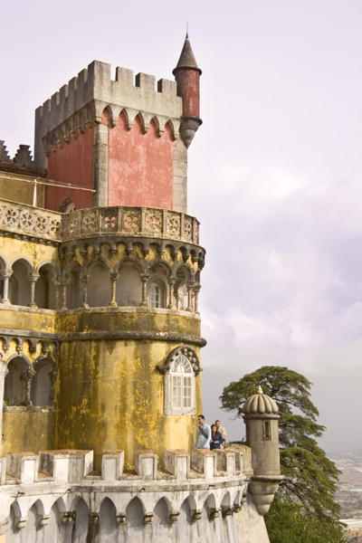 A castle tower (photo)  from Portuguese School