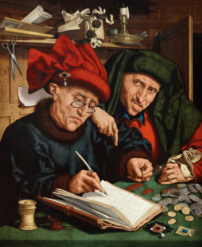 The Tax Collectors from Quentin Massys