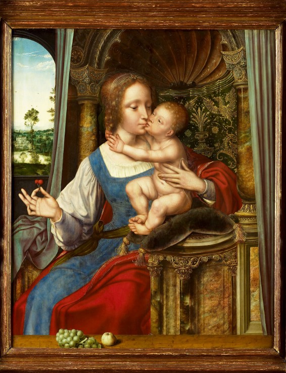 Virgin and Child from Quentin Massys