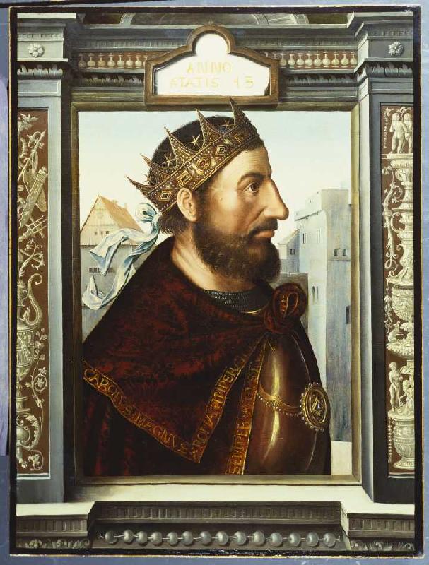 Karl der Große (ca from Quinten Massys