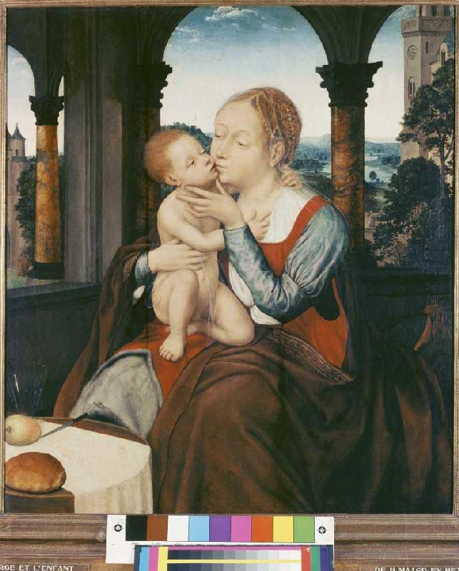 Maria with the child from Quinten Massys