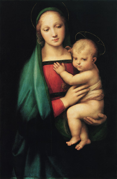 Madonna with child (Mandonna del Granduca) from Raffaello Sanzio da Urbino