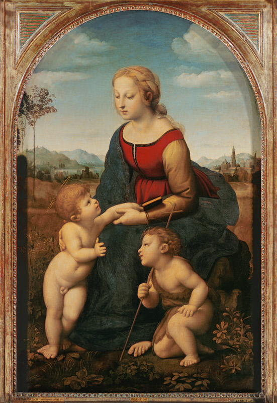La belle Jardiniere from Raffaello Sanzio da Urbino