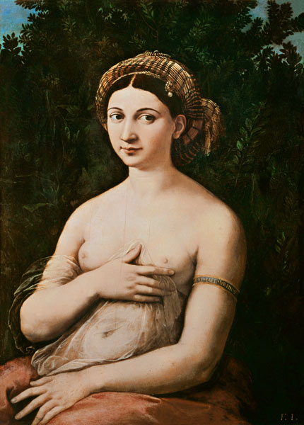 La Fornarina from Raffaello Sanzio da Urbino