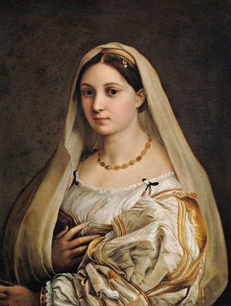 The Veiled Woman, or La Donna Velata from Raffaello Sanzio da Urbino