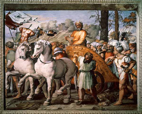 Raphael / David s Triumph / c.1515/18 from Raffaello Sanzio da Urbino