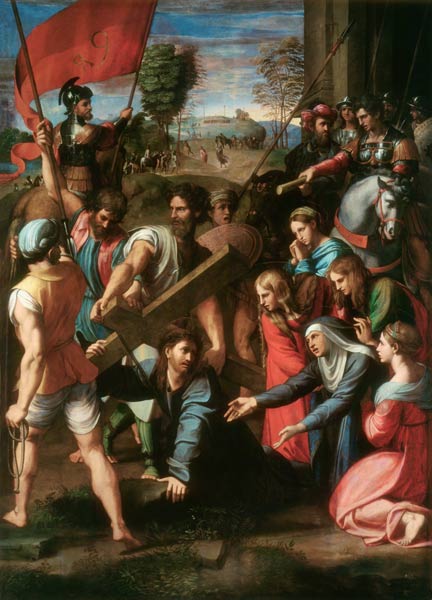 The Kreuztragung from Raffaello Sanzio da Urbino