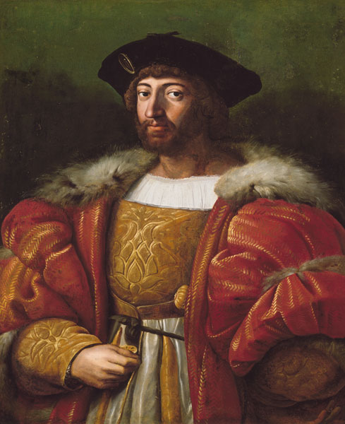 Portrait of the Lorenzo de ' Medici from Raffaello Sanzio da Urbino