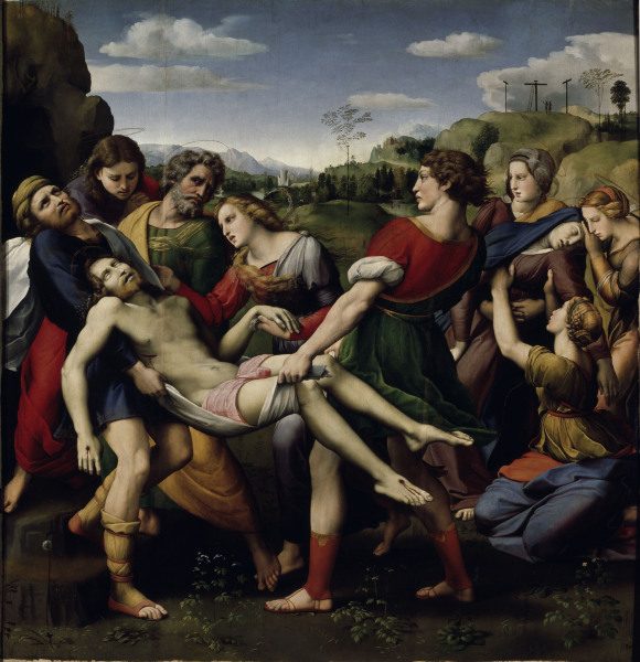 Raphael / The Entombment of Christ from Raffaello Sanzio da Urbino