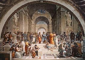 The school of Athens - Raffaello Sanzio da Urbino