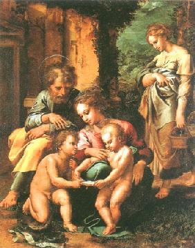 Raffael and school, Madonna Spinola