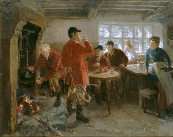 The Morning of the Hunt from Ralph Hedley