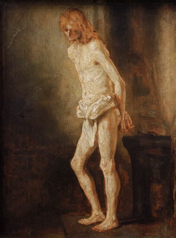 Rembrandt, Christus an der Geißelsäule from Rembrandt van Rijn