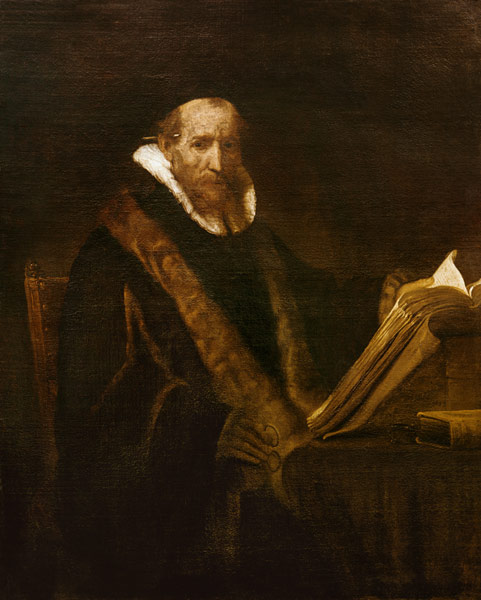 Rembrandt, Johannes Cornelisz. Sylvius from Rembrandt van Rijn