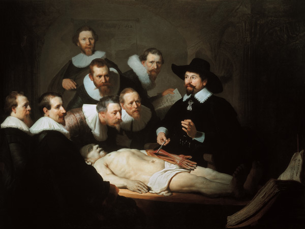 The Anatomy Lecture of Doctor Tulp from Rembrandt van Rijn