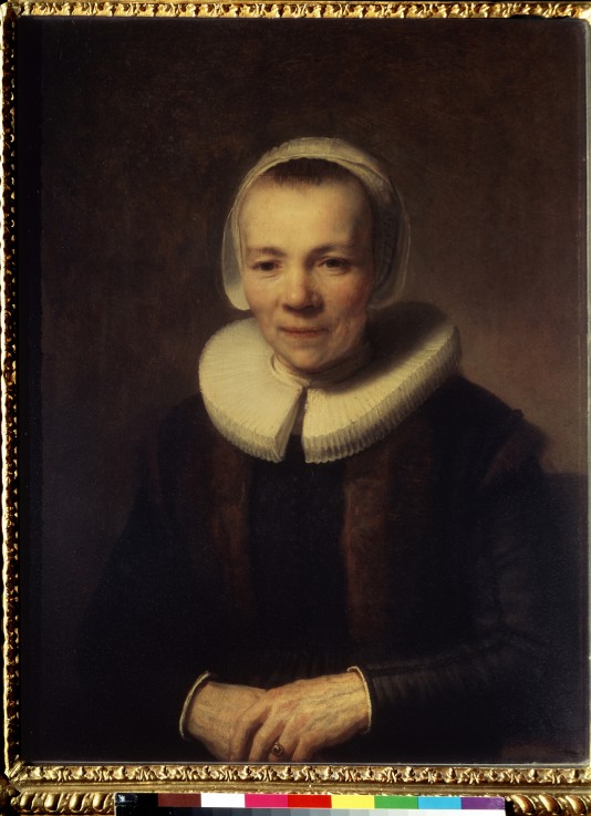 Portrait of Baartje Martens-Doomer from Rembrandt van Rijn