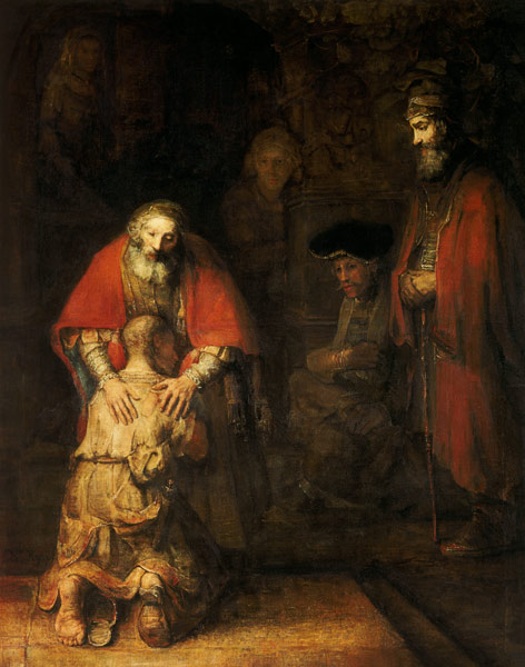 Return of the Prodigal Son from Rembrandt van Rijn