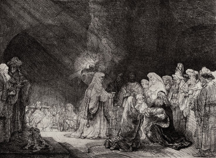 The Presentation of Jesus at the Temple from Rembrandt van Rijn