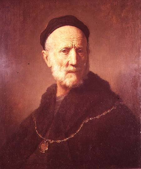 Portrait of Rembrandt's Father from Rembrandt van Rijn