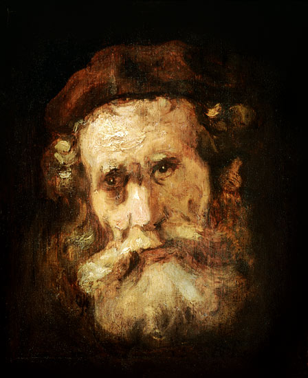 A Rabbi from Rembrandt van Rijn
