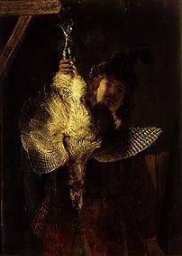 The bittern hunter from Rembrandt van Rijn