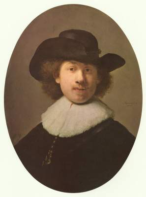 Self-portrait II from Rembrandt van Rijn