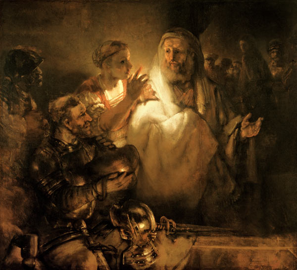 The Denial of St. Peter from Rembrandt van Rijn