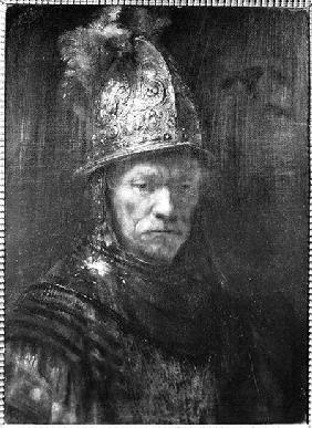 Portrait of a Man with a Golden Helmet